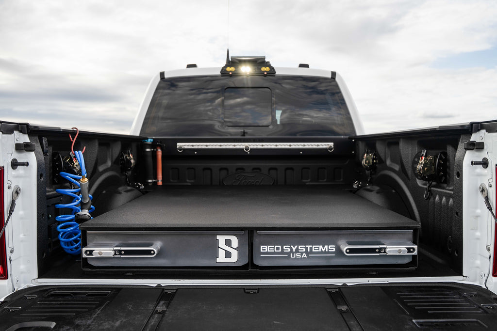 Two-Drawer Aluminum Tool Box With Water Tank (20 Gal) F-150/Raptor
